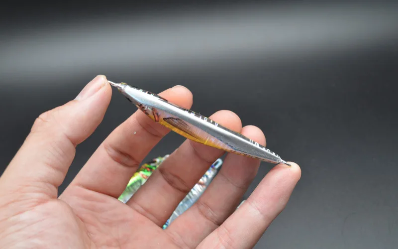 Summer 3D Printed Metal SlowJig Bait 40g 60g 80g Artificial ABS Pencil Lure - view 14