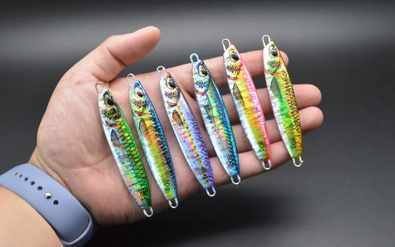 Summer 3D Printed Metal SlowJig Bait 40g 60g 80g Artificial ABS Pencil Lure - view 17