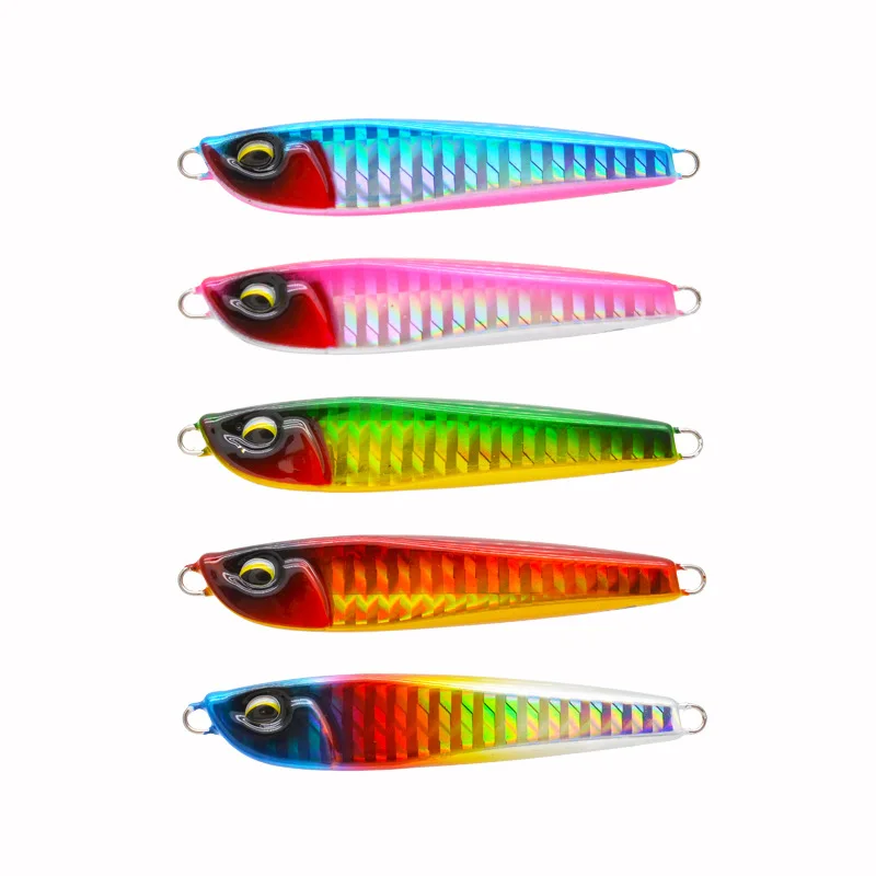 Newbility 30g 40g 60g Japanese Lazer Paper Fishing Metal Jig 3D ABS Pencil Lure - view 17