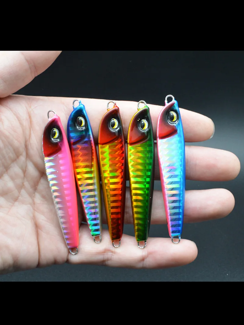 Newbility 30g 40g 60g Japanese Lazer Paper Fishing Metal Jig 3D ABS Pencil Lure - view 1