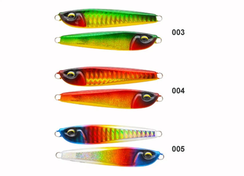 Newbility 30g 40g 60g Japanese Lazer Paper Fishing Metal Jig 3D ABS Pencil Lure - view 6
