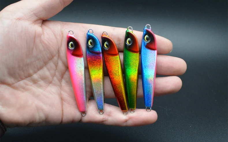 Newbility 30g 40g 60g Japanese Lazer Paper Fishing Metal Jig 3D ABS Pencil Lure - view 10