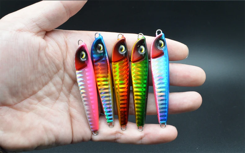 Newbility 30g 40g 60g Japanese Lazer Paper Fishing Metal Jig 3D ABS Pencil Lure - view 11