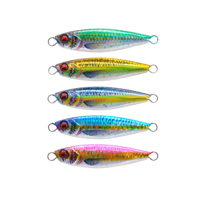 20g 30g 40g 60g 80g Japanese 3D Print Lifelike Sardine Fishing Metal Jig