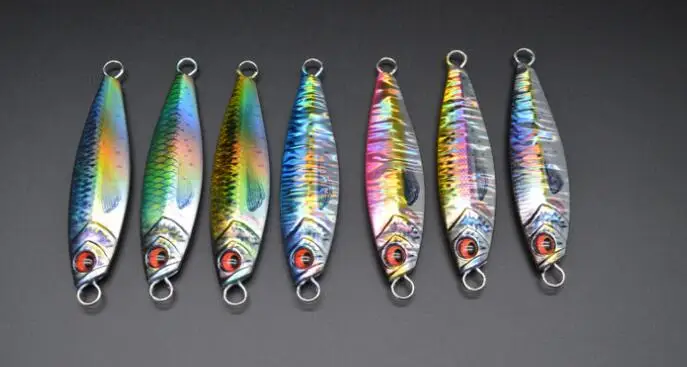 20g 30g 40g 60g 80g Japanese 3D Print Lifelike Sardine Fishing Metal Jig ABS Pencil Lure - view 10