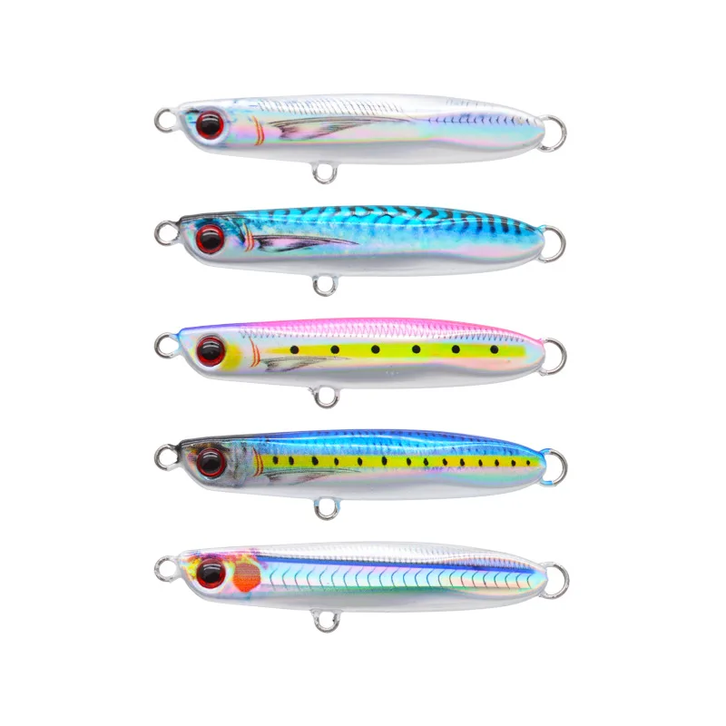 32g Lead Alloy Long Cast Jigging Lure for Saltwater Bass &amp;