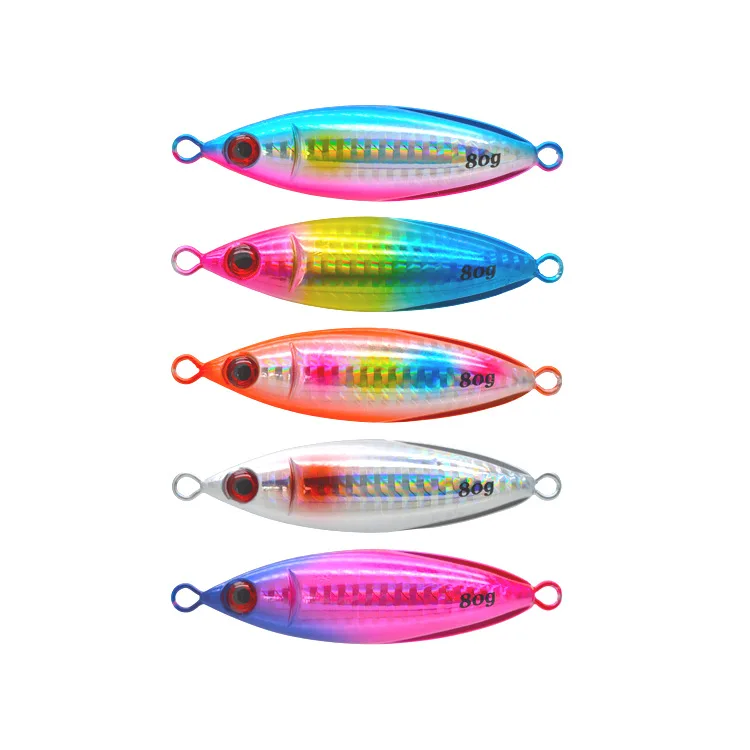 New 30g 40g 60g 80g Slow Jigs Lure Artificial Metal Jig Casting ABS Pencil Lure - view 1