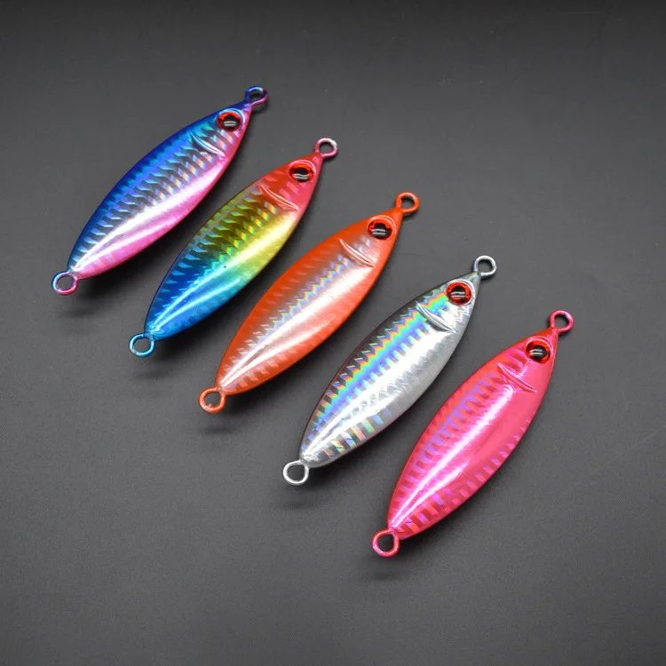 New 30g 40g 60g 80g Slow Jigs Lure Artificial Metal Jig Casting ABS Pencil Lure - view 2