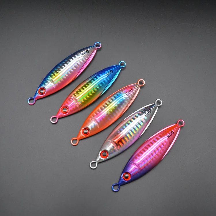 New 30g 40g 60g 80g Slow Jigs Lure Artificial Metal Jig Casting ABS Pencil Lure - view 3