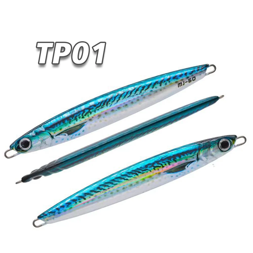 XUHANG TP01 Metal Slow Jig Fishing Lure Lead Fall Jigging for ABS Pencil Lure - view 7