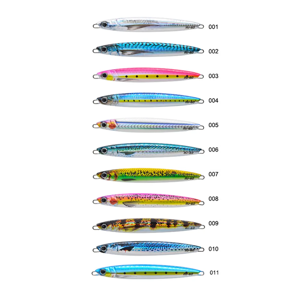 XUHANG TP01 Metal Slow Jig Fishing Lure Lead Fall Jigging for ABS Pencil Lure - view 9