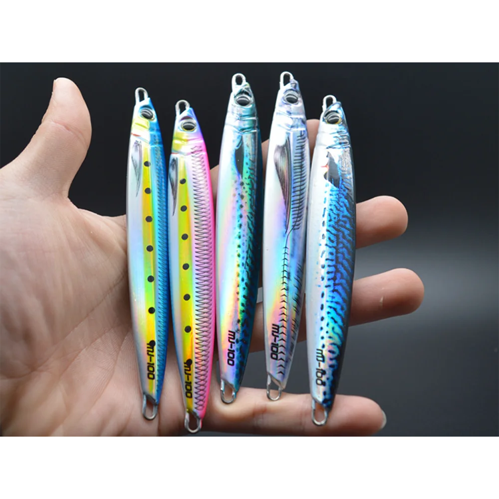 XUHANG TP01 Metal Slow Jig Fishing Lure Lead Fall Jigging for ABS Pencil Lure - view 10
