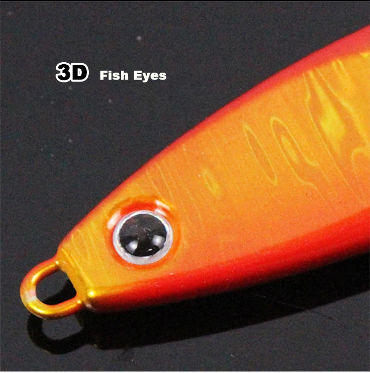 Guosong Metal Jigs 40/60/80/100g Double Hooks Jig Baited Lure ABS Pencil Lure - view 7