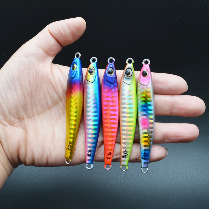 CHEERY RTS-308 20g-60g Vertical Jig Metal Artificial Hard Bait ABS Pencil Lure - view 6