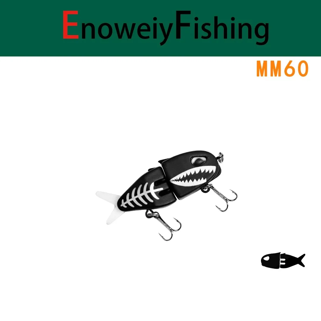 NEW 60cm 6.5g 2 Sections Glide Rattled Soft Tail Swimbait Large ABS Pencil Lure - view 10