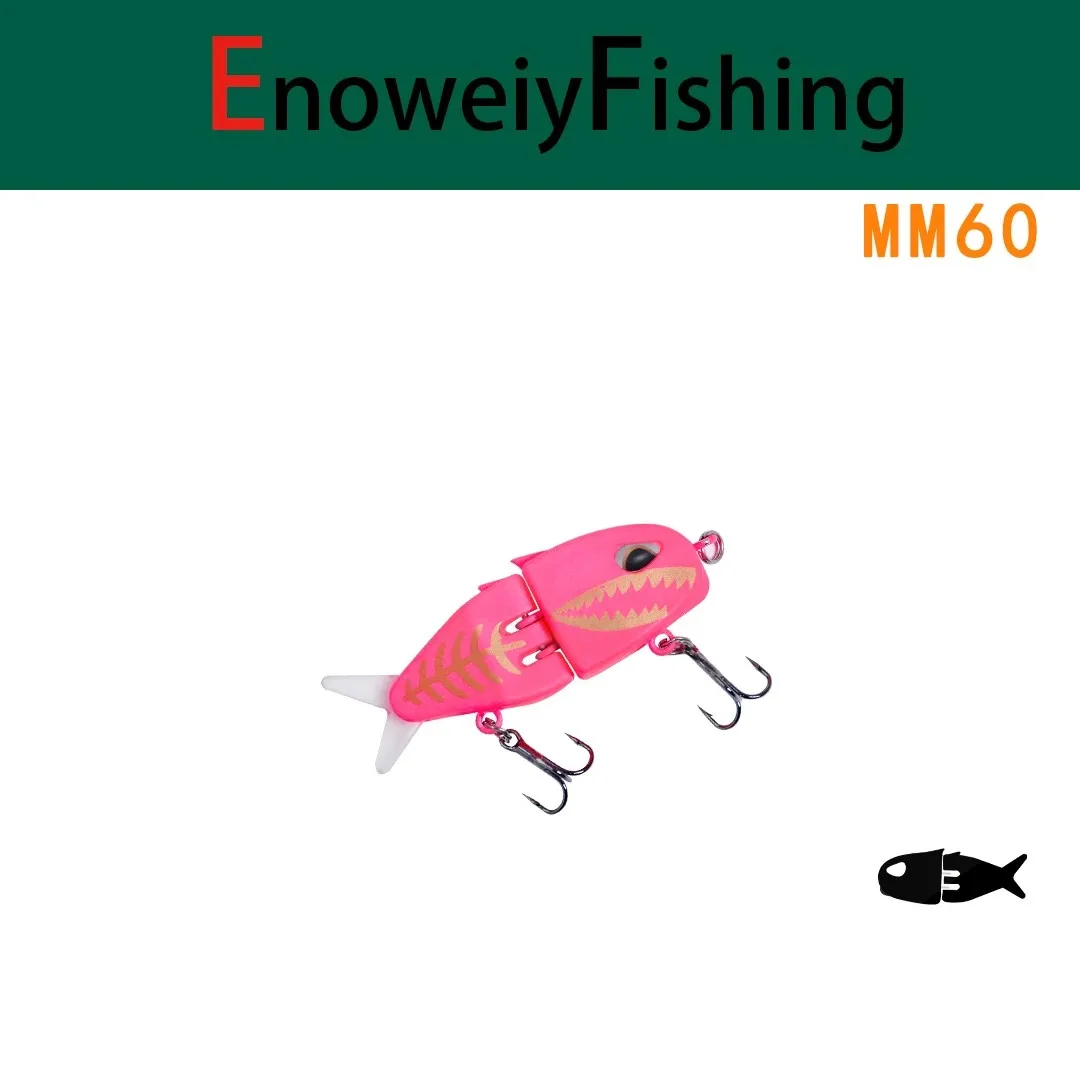 NEW 60cm 6.5g 2 Sections Glide Rattled Soft Tail Swimbait Large ABS Pencil Lure - view 11