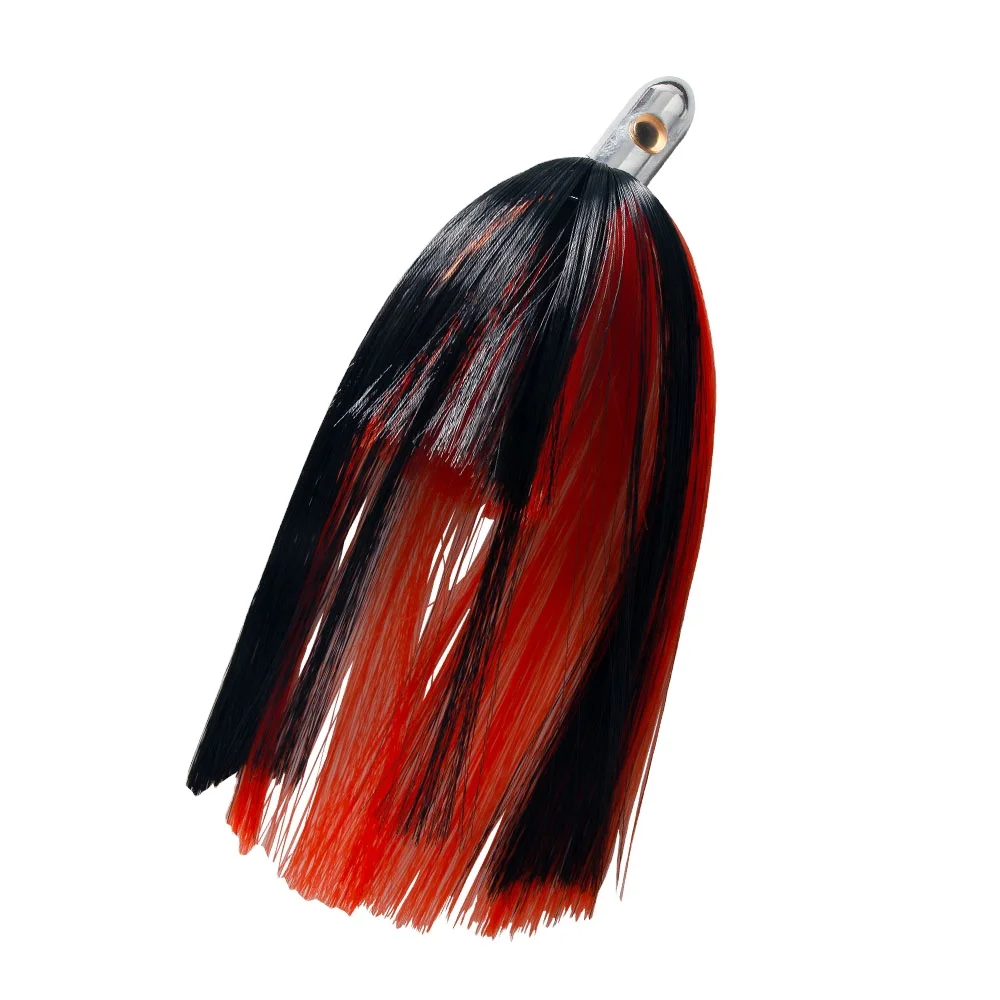 Jet Head Trolling Skirt Lures Metal Fishing Lure Heads for Lake