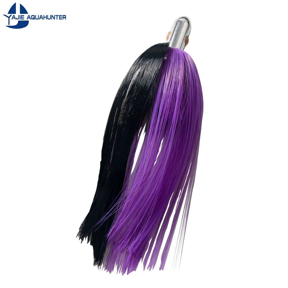Jet Head Trolling Skirt Lures Metal Fishing Lure Heads for Lake ABS Pencil Lure - view 7