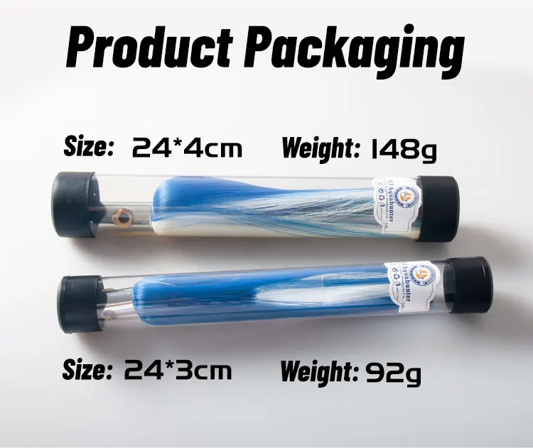 Jet Head Trolling Skirt Lures Metal Fishing Lure Heads for Lake ABS Pencil Lure - view 16