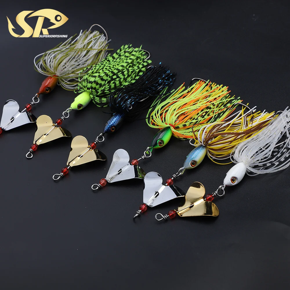 SUPERIORFISHING Buzz Bait Spinnerbait 20g 13cm Topwater in Line