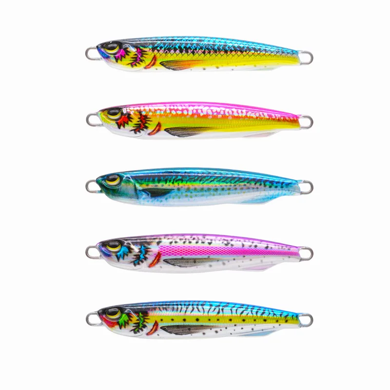 3D Printed DUO Slow Fall Pitch Jigging Metal Lure Bait ABS Pencil Lure - view 3