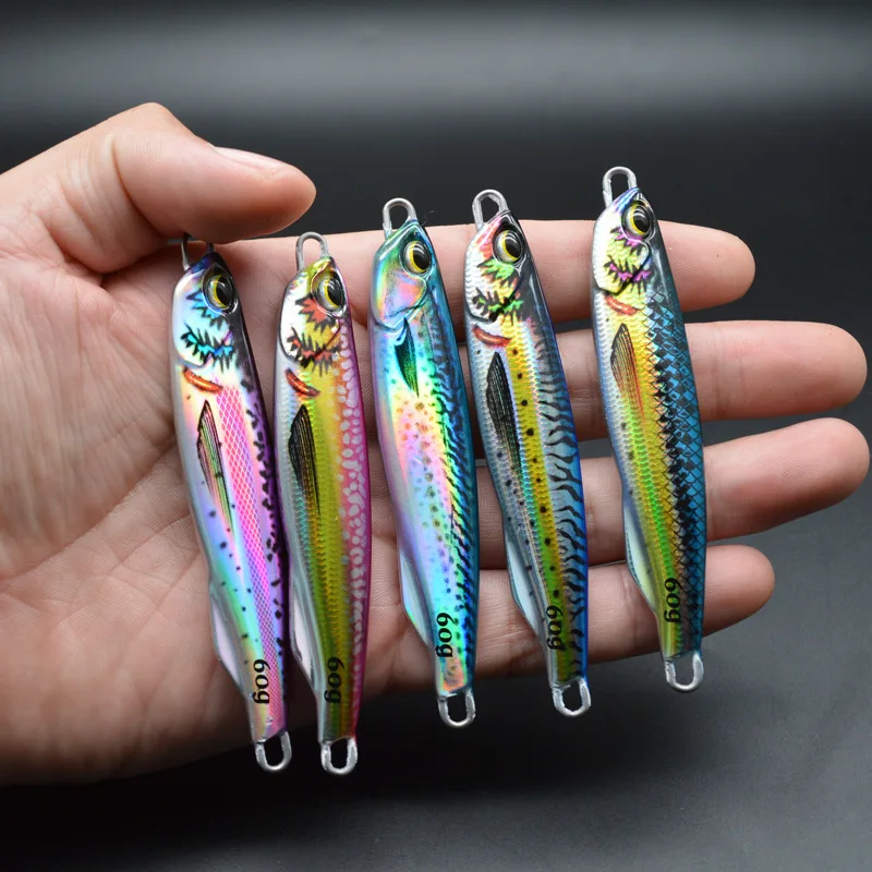 3D Printed DUO Slow Fall Pitch Jigging Metal Lure Bait ABS Pencil Lure - view 4