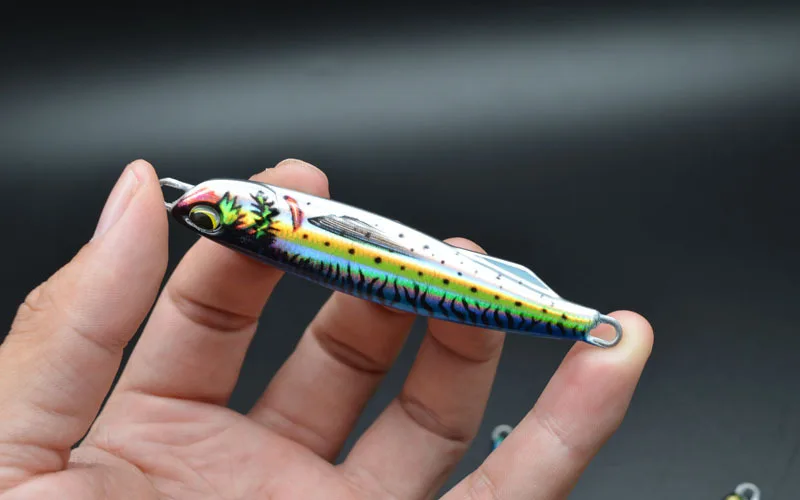 3D Printed DUO Slow Fall Pitch Jigging Metal Lure Bait ABS Pencil Lure - view 11