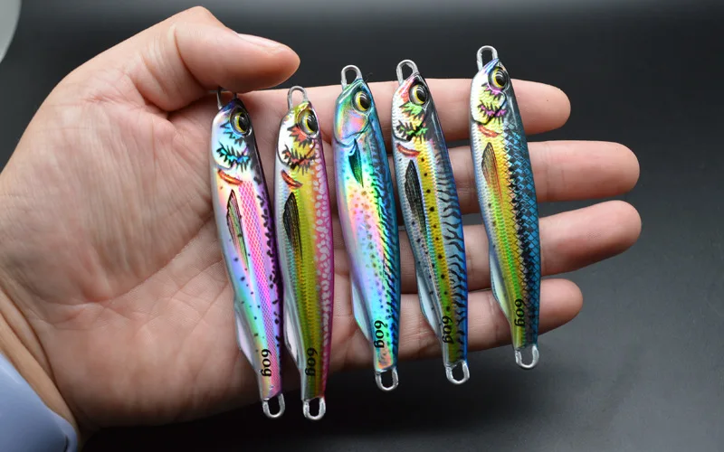3D Printed DUO Slow Fall Pitch Jigging Metal Lure Bait ABS Pencil Lure - view 14