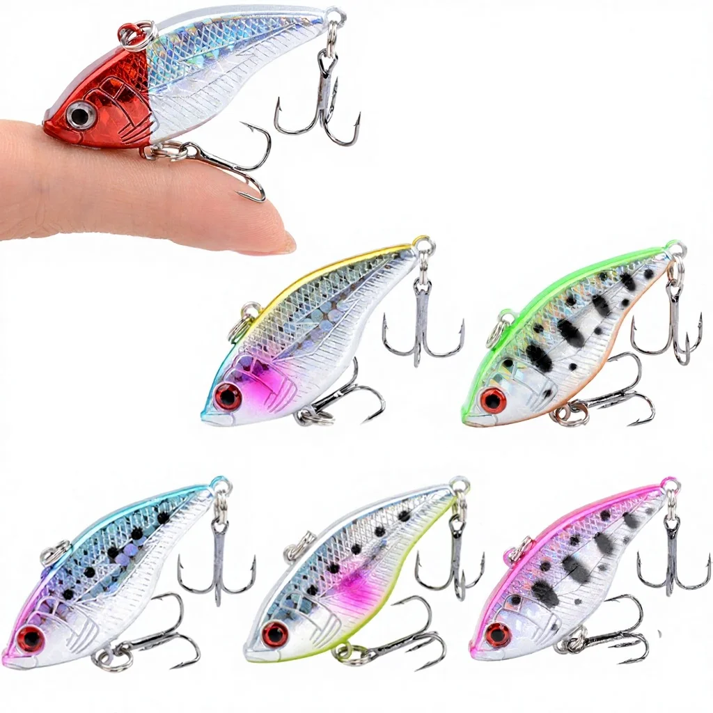 New Printed Lightning VIB Luya Bait 5CM/14G Shaky Lead Block ABS Pencil Lure - view 2