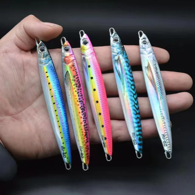 3D Printing Hard Lure Mackerel Fast Metal Lead Jigs Saltwater ABS Pencil Lure - view 2
