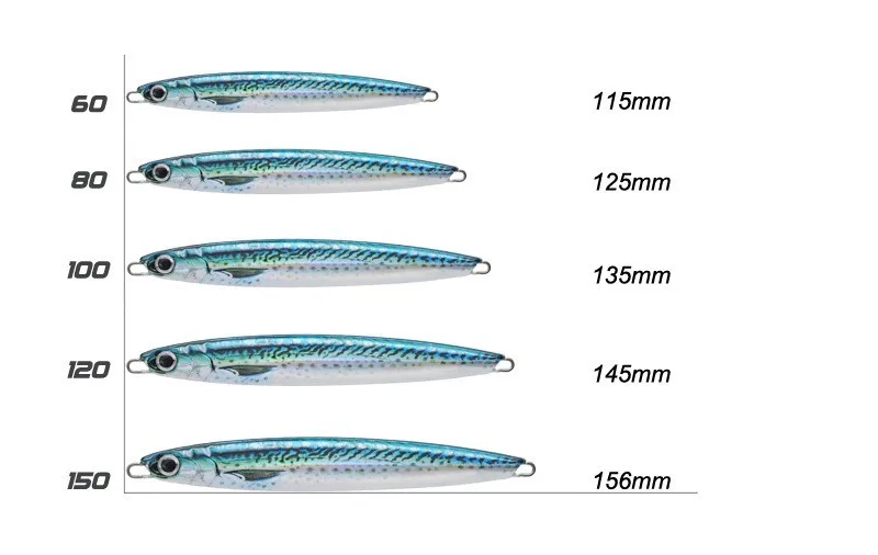 3D Printing Hard Lure Mackerel Fast Metal Lead Jigs Saltwater ABS Pencil Lure - view 5