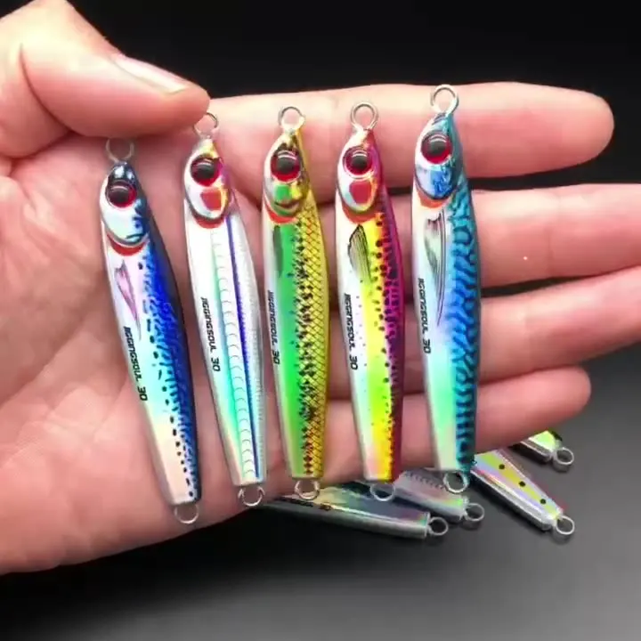 CHEERY New Japan Quality 3D Printed 30g/40g Fishing Metal Jig ABS Pencil Lure - view 11