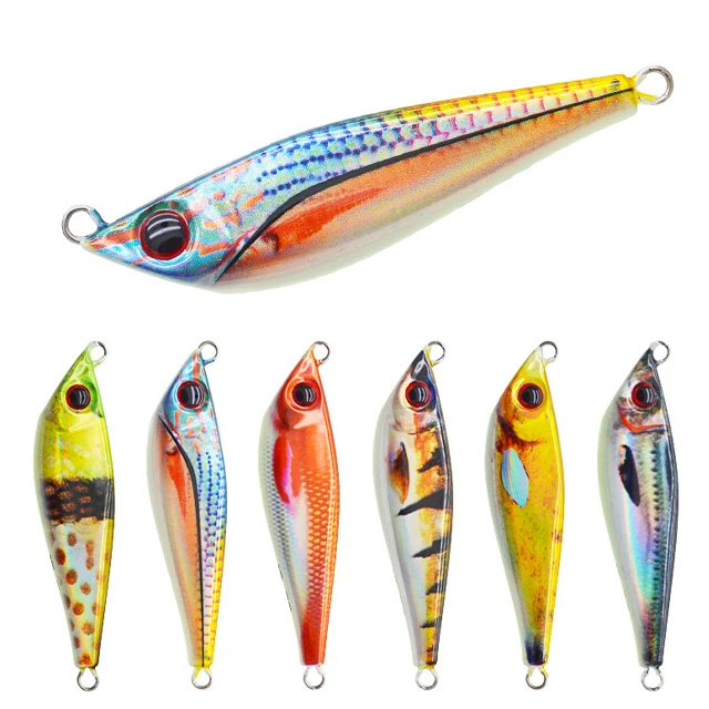 Guosong OEM 3D Printing Long Casting Fishing Metal Jig UV ABS Pencil Lure - view 14