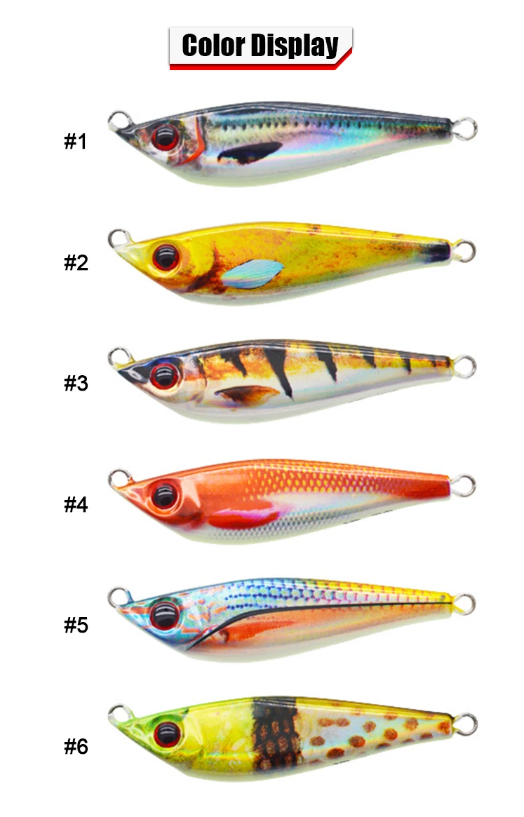 Guosong OEM 3D Printing Long Casting Fishing Metal Jig UV ABS Pencil Lure - view 7