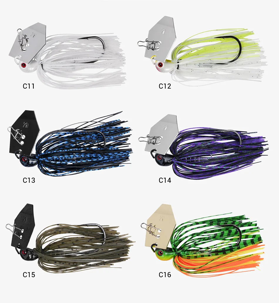 CHEERY 6 Colors Chatterbait Blade Jig Lures Noise Vibration Swim ABS Pencil Lure - view 10