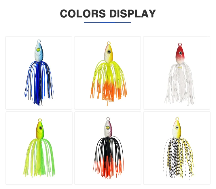 Cheery Wholesale Saltwater Salmon Aluminum Multi-Blade Umbrella Metal Jig ABS Pencil Lure - view 7