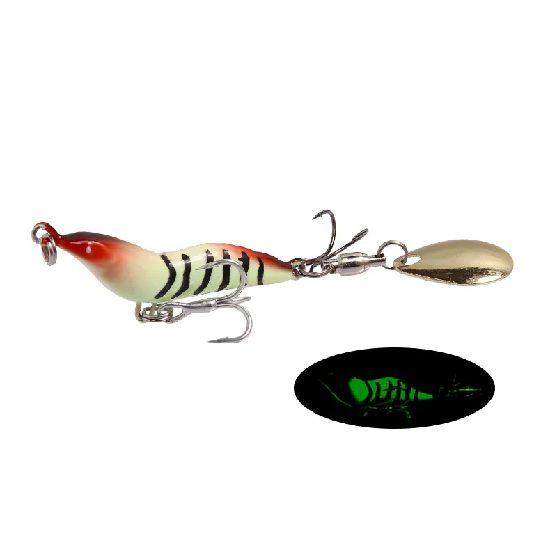 Long Casting Full Attack Shrimp Metal Fishing Lure VIB Blood Slot ABS Pencil Lure - detail 3