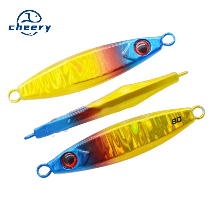 40g/60g/80g Metal Jigs Japanese Jigging Lure Saltwater Lead
