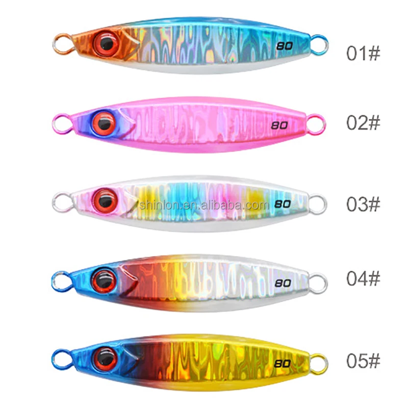 40g/60g/80g Metal Jigs Japanese Jigging Lure Saltwater Lead ABS Pencil Lure - view 7
