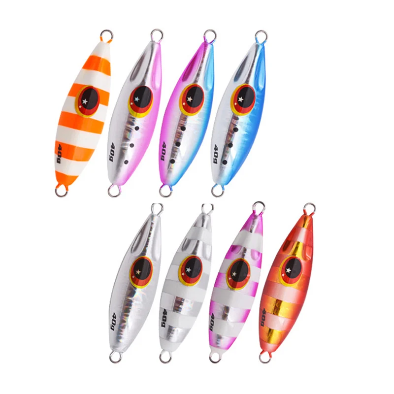 CHEERY 30g-120g Saltwater Metal Jig Lures Peche Fishing Slow ABS Pencil Lure - view 4