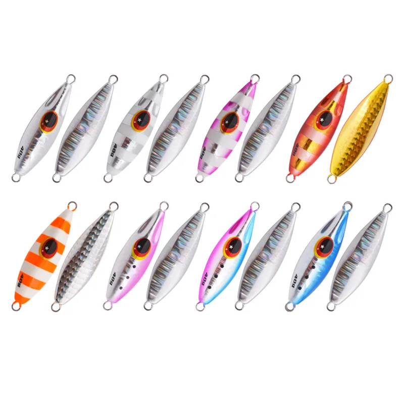 CHEERY 30g-120g Saltwater Metal Jig Lures Peche Fishing Slow ABS Pencil Lure - view 15