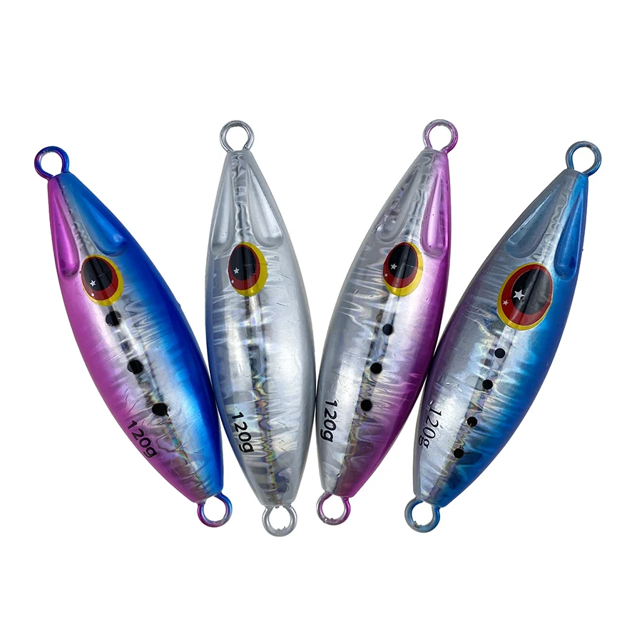 CHEERY 30g-120g Saltwater Metal Jig Lures Peche Fishing Slow ABS Pencil Lure - view 17