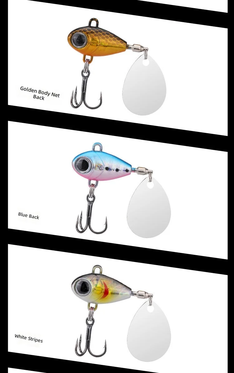 CHEERY 8g-13g Artificial Spintail Vib Winter Sea Saltwater Bait ABS Pencil Lure - view 3