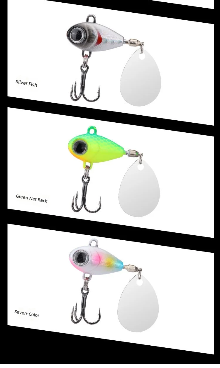 CHEERY 8g-13g Artificial Spintail Vib Winter Sea Saltwater Bait ABS Pencil Lure - view 4