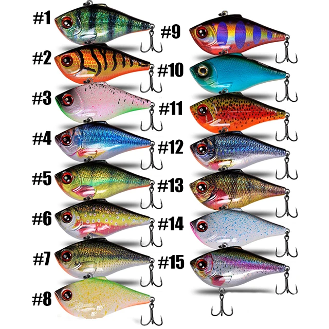 GS High Quality 7cm 20g Vib Fishing Lures Hard Bait Lure Crank ABS Pencil Lure - view 13