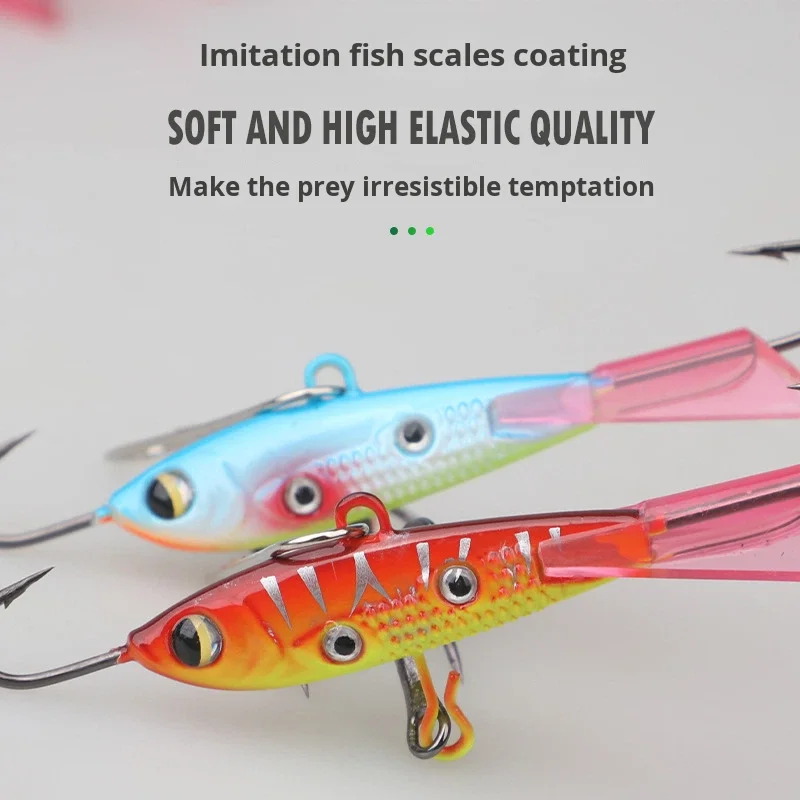 Cheery 10g 16g Metal Vibrating Ice Fishing Winter Bait Balanced ABS Pencil Lure - view 16