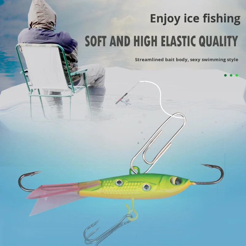 Cheery 10g 16g Metal Vibrating Ice Fishing Winter Bait Balanced ABS Pencil Lure - view 1