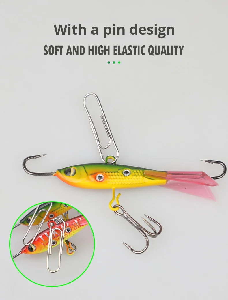 Cheery 10g 16g Metal Vibrating Ice Fishing Winter Bait Balanced ABS Pencil Lure - view 5
