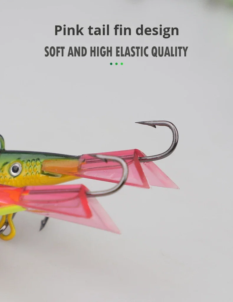 Cheery 10g 16g Metal Vibrating Ice Fishing Winter Bait Balanced ABS Pencil Lure - view 10