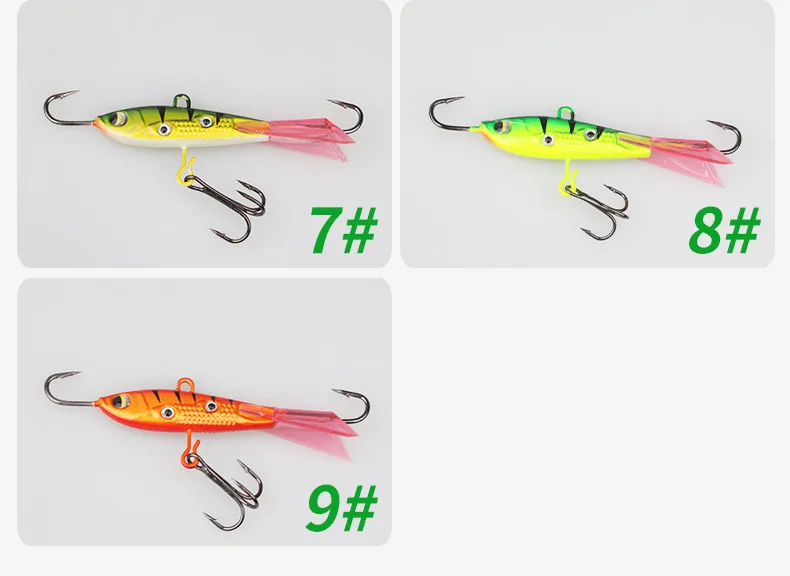 Cheery 10g 16g Metal Vibrating Ice Fishing Winter Bait Balanced ABS Pencil Lure - view 11